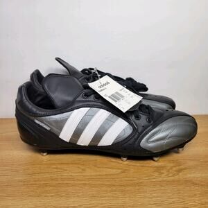 Vintage Adidas 552423 Soft Ground Rugby Boots Metal Cleats 2005 Men's Size 12